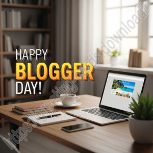 Happy Blogger Day! greeting Ecard.