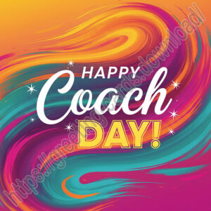 Happy Coach Day! greeting Ecard.