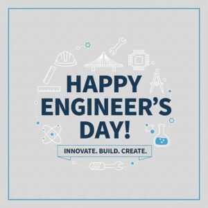 Happy Engineer's Day! greeting card.