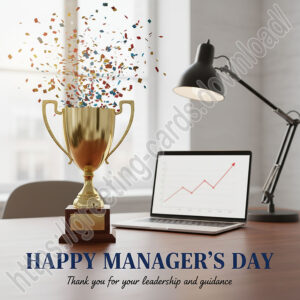 Happy Manager's Day! greeting Ecard.