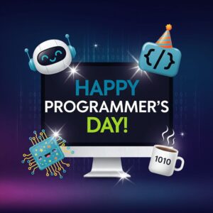 Happy Programmer's Day! Greeting card.