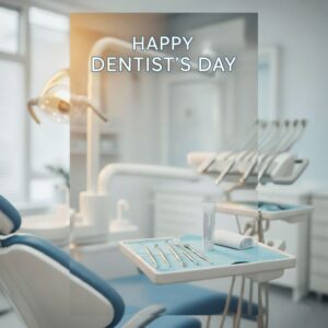 Happy Dentist's Day! Greeting card.