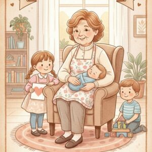 Happy Nanny's Day! Greeting card.