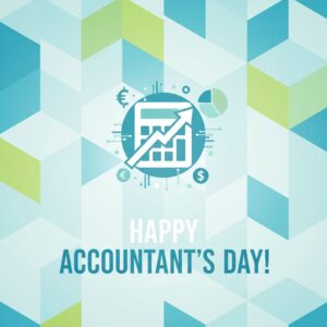 Happy Accountant's Day! Greeting card.