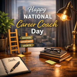Happy National Career Coach Day greeting card