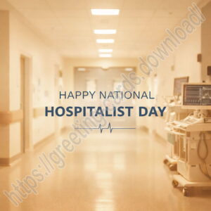 Happy National Hospitalist Day greeting card