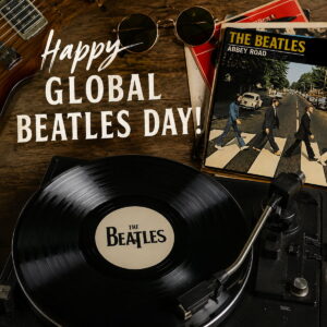 Happy Global Beatles Day greeting card