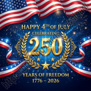 Happy 4th of July! greeting card